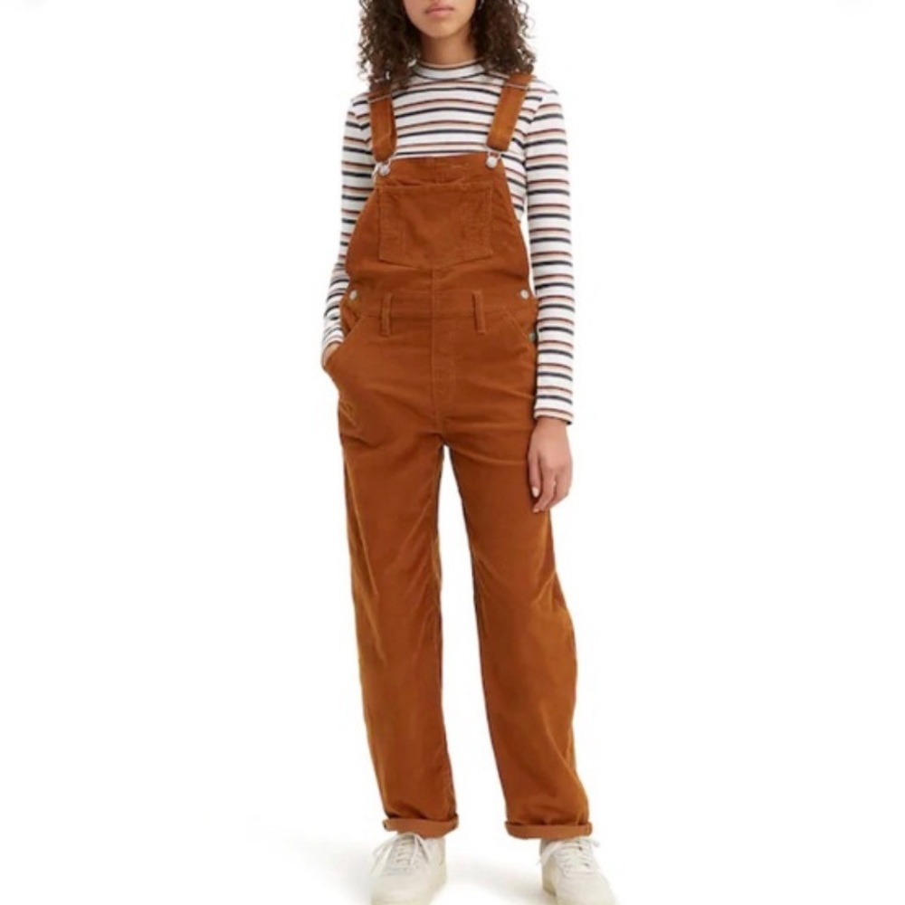 LEVI’S CORDUROY BAGGY OVERALLS